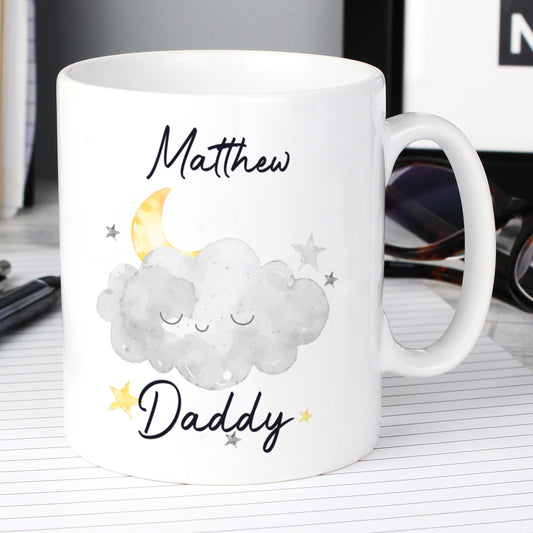 Personalised Daddy Cloud Mug - MK&JD Gifts