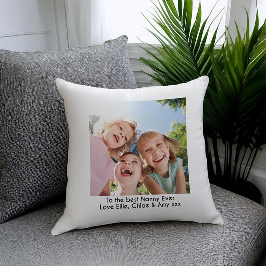 Personalised Photo Upload Cushion - MK&JD Gifts