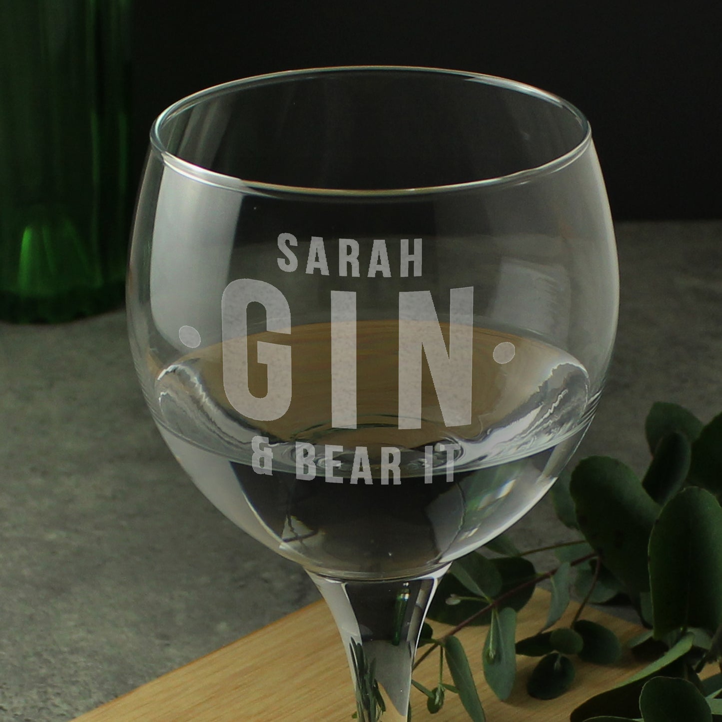 Personalised Gin & Bear Gin Set - MK&JD Gifts