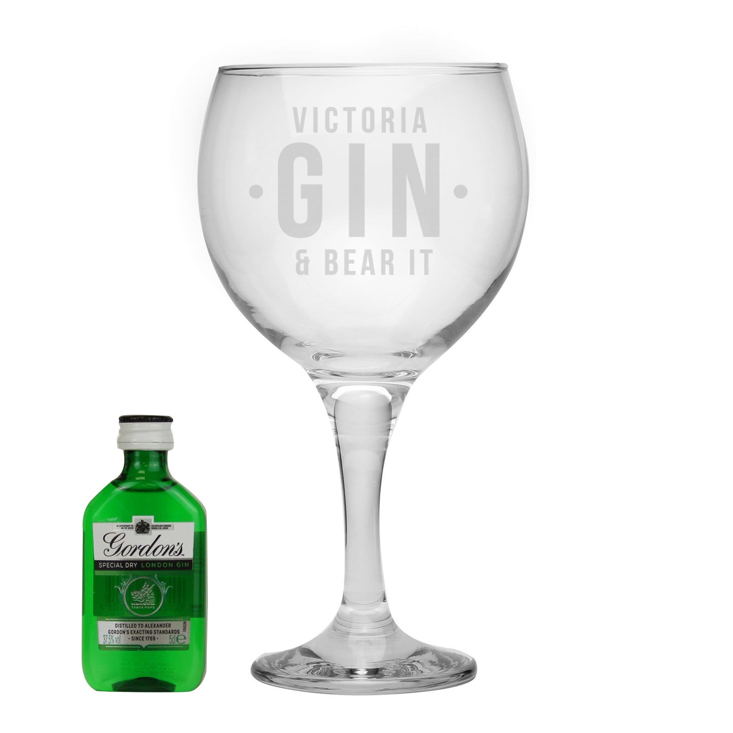 Personalised Gin & Bear Gin Set - MK&JD Gifts