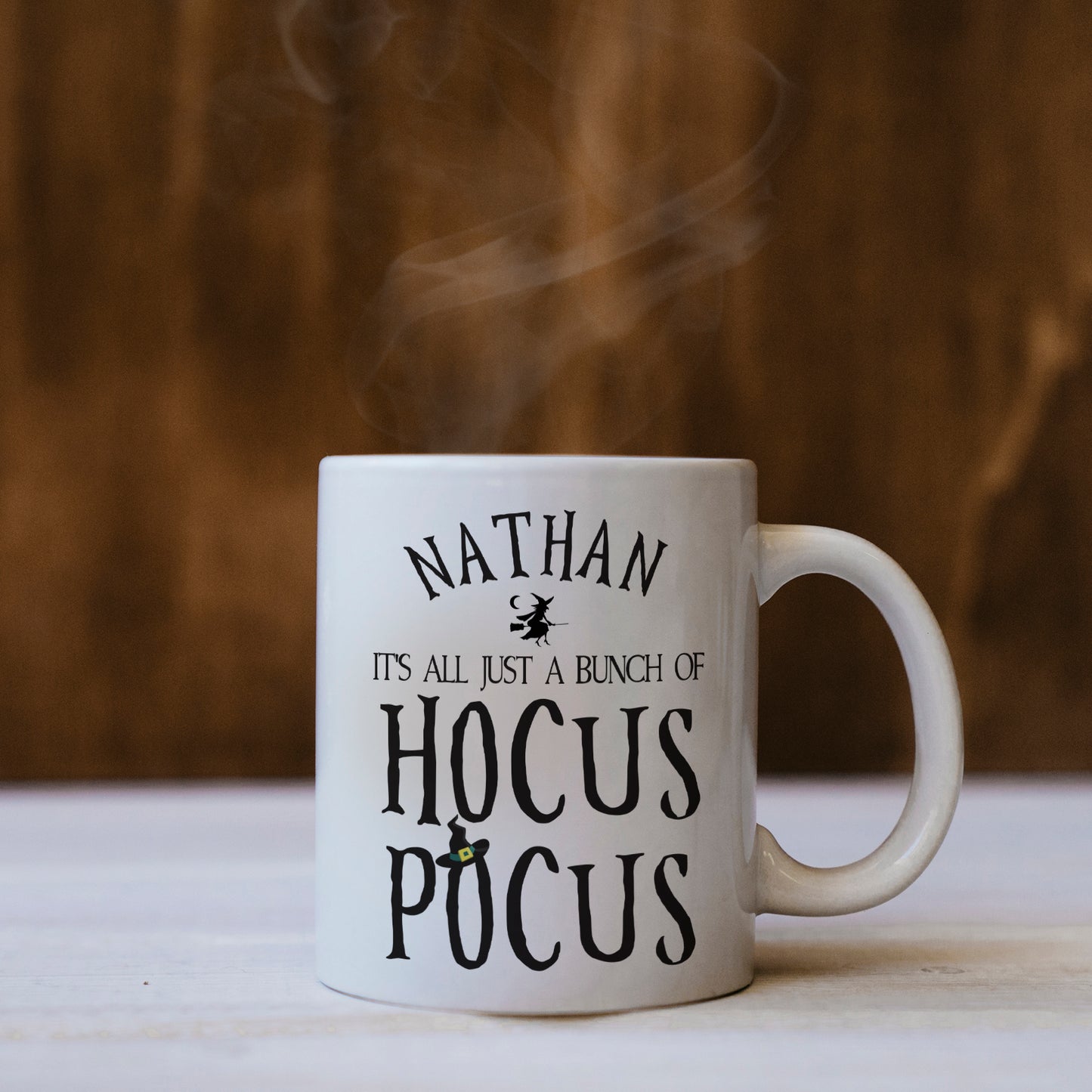 Personalised Halloween Hocus Pocus Mug - MK&JD Gifts