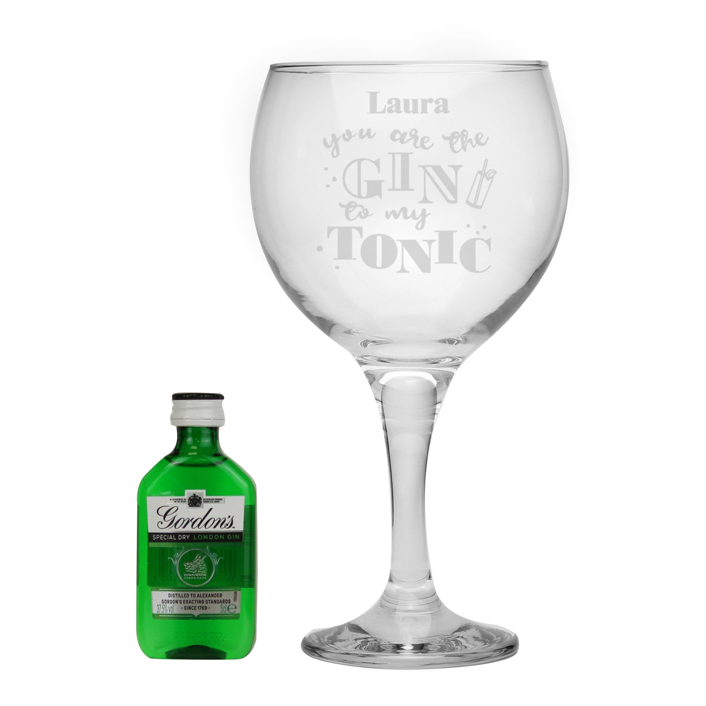 Personalised Gin To My Tonic Gin Set - MK&JD Gifts