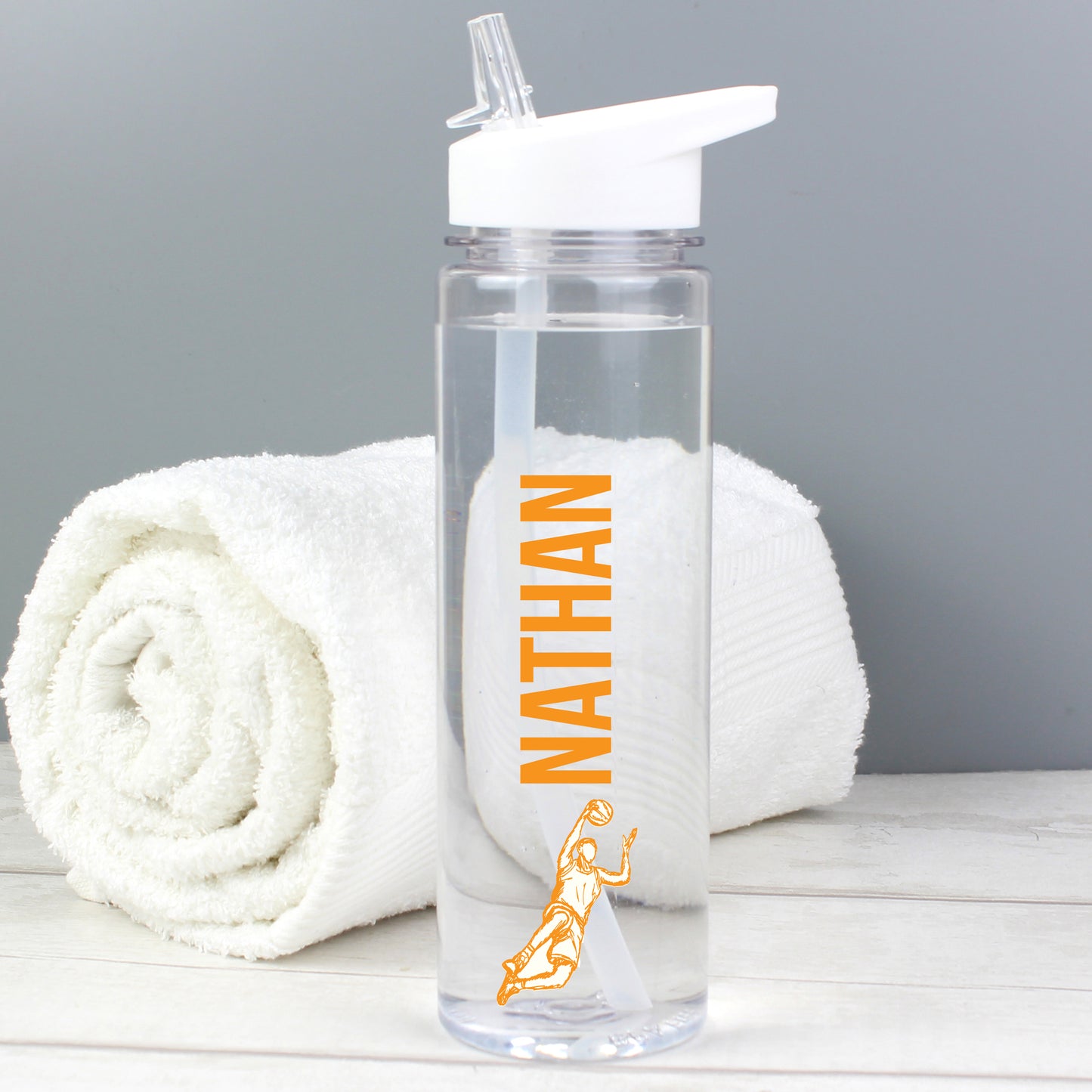 Personalised Sports Name Only Water Bottle - MK&JD Gifts