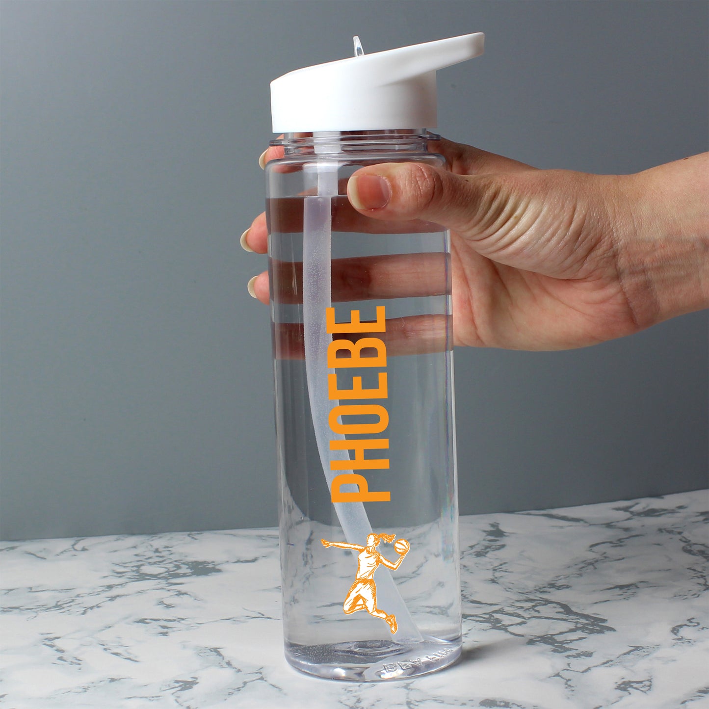 Personalised Sports Name Only Water Bottle - MK&JD Gifts
