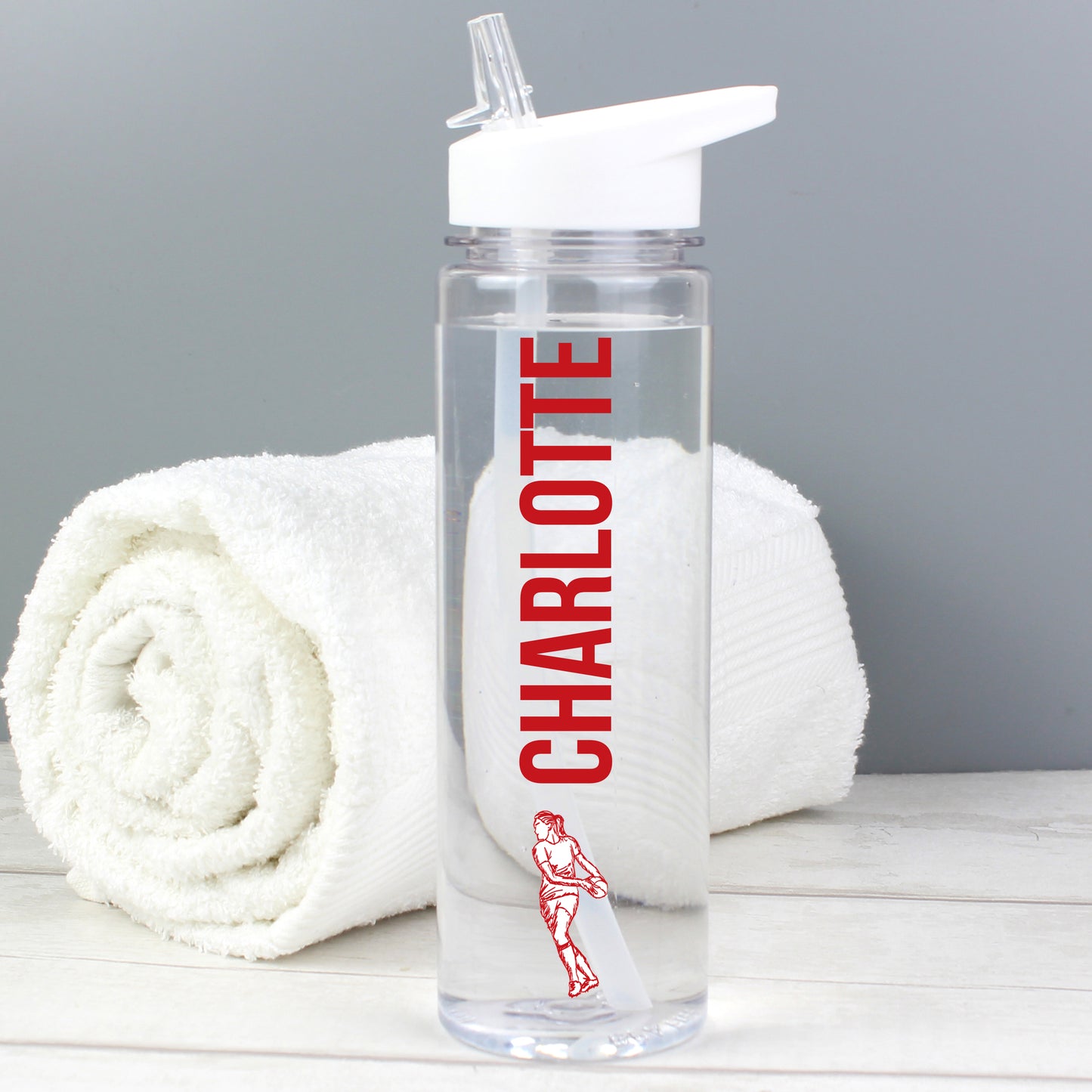 Personalised Sports Name Only Water Bottle - MK&JD Gifts