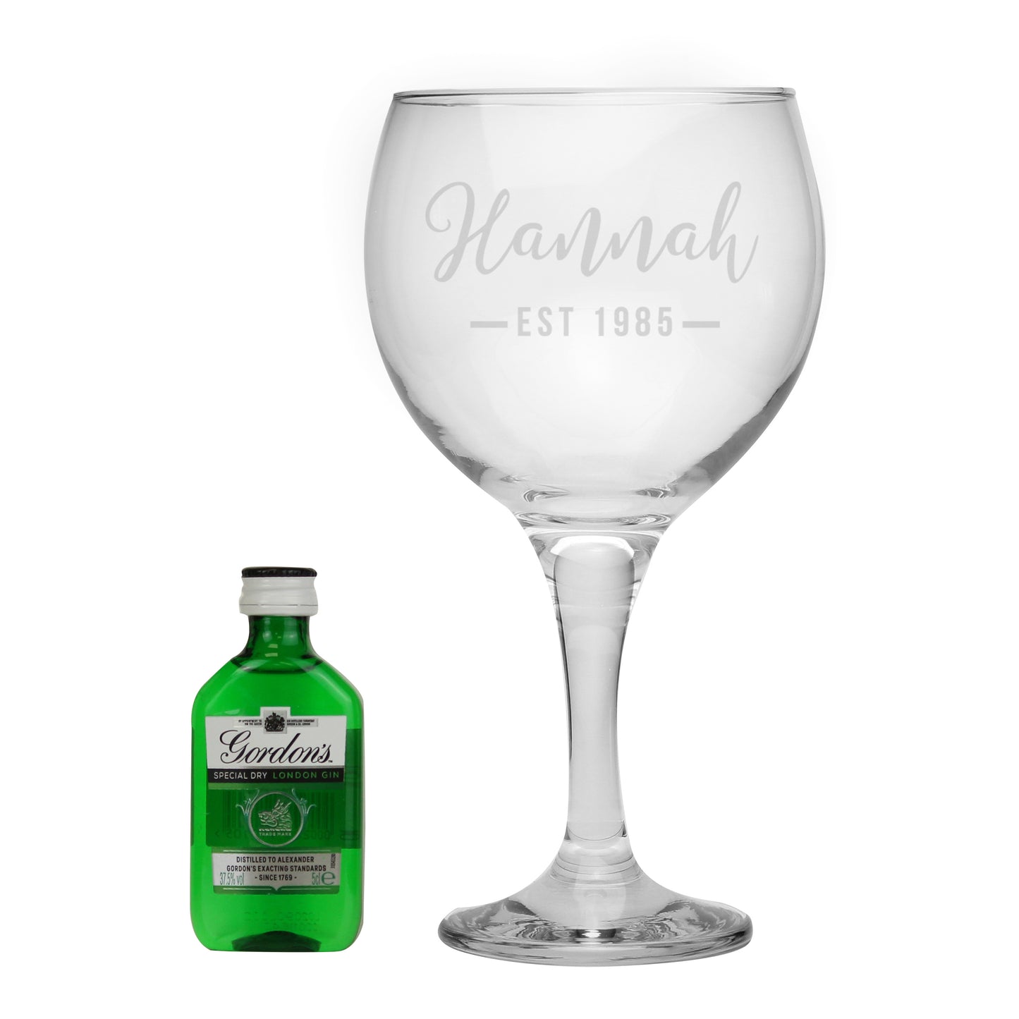 Personalised Established Gin Gift Set - MK&JD Gifts