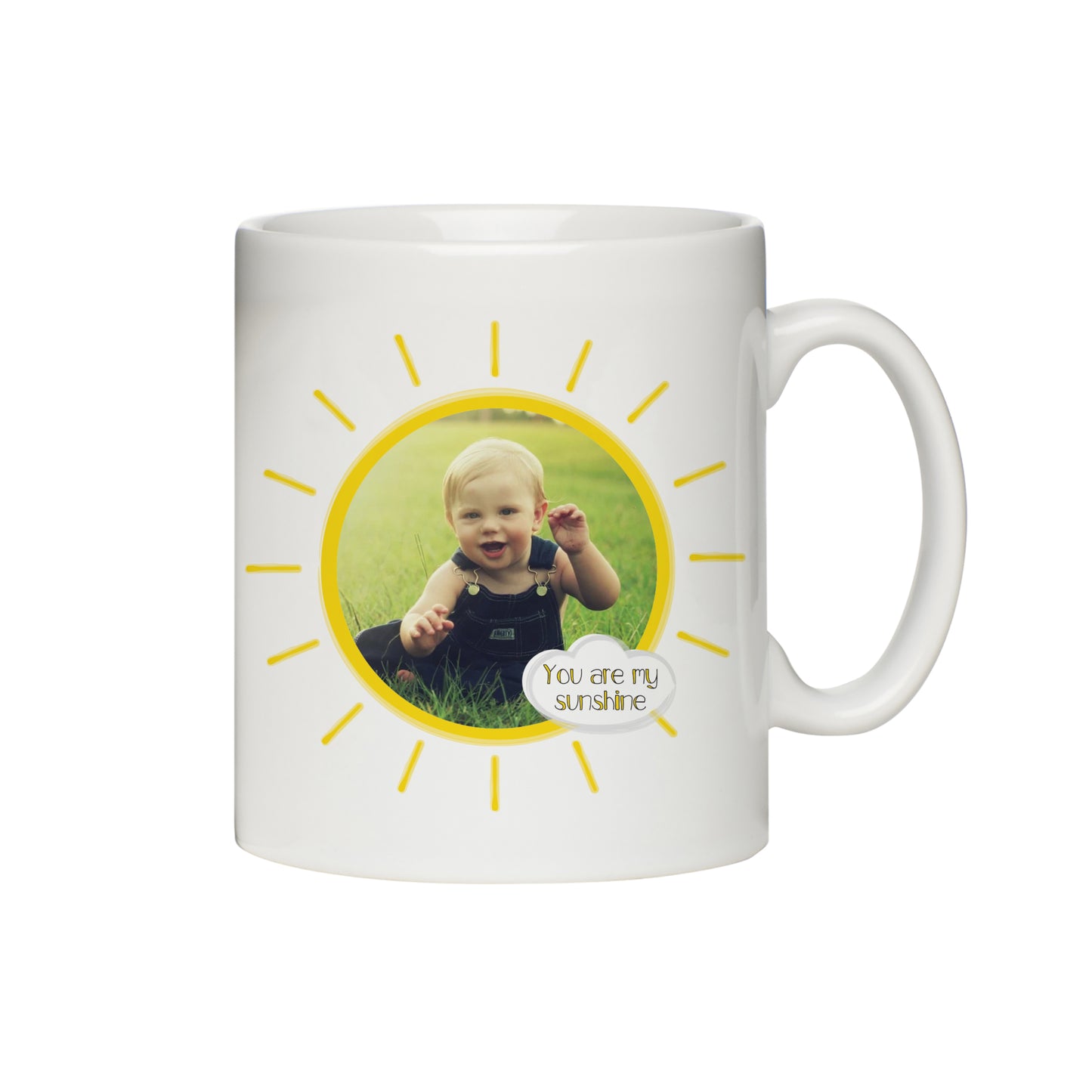 Personalised My Sunshine Photo Upload Mug - MK&JD Gifts