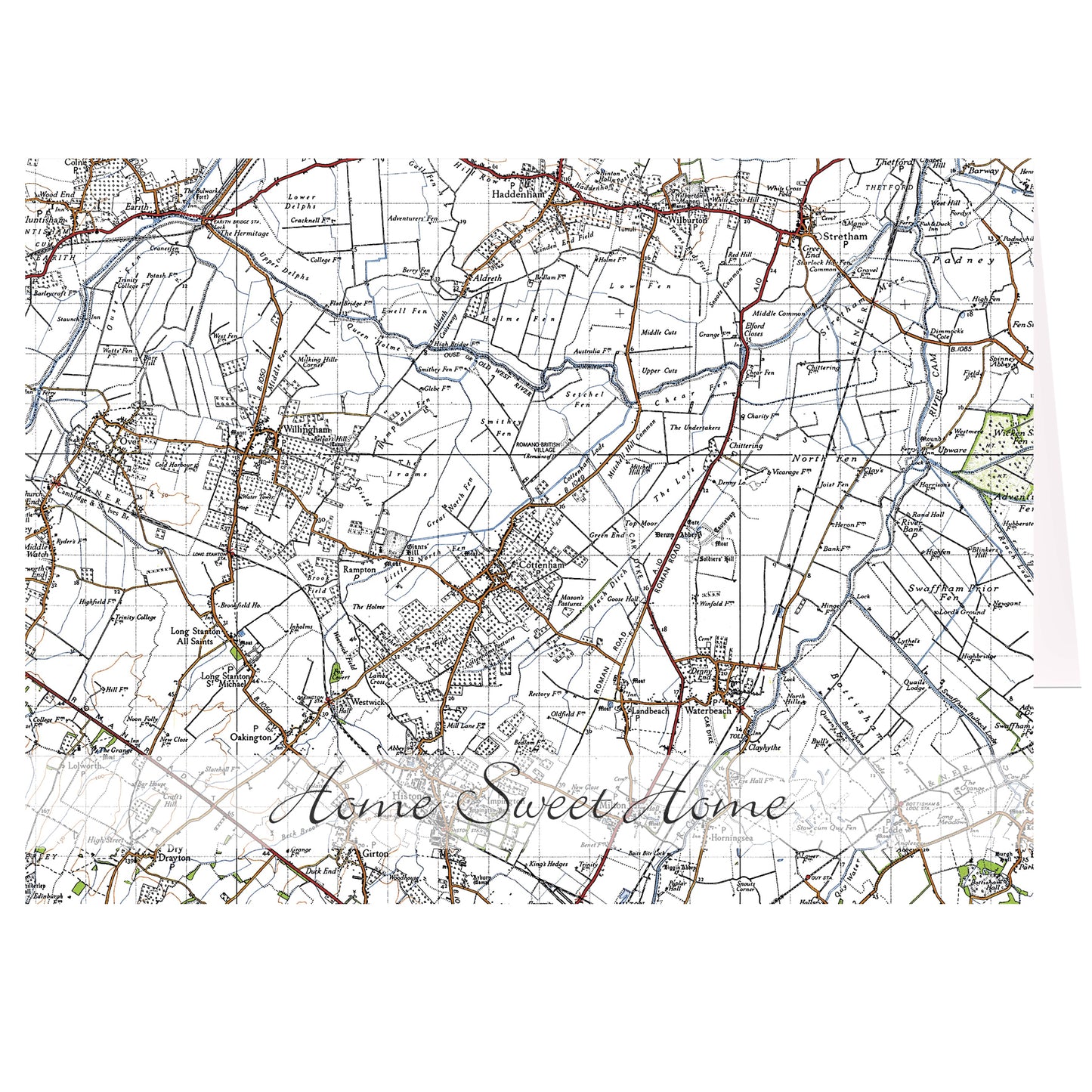 Personalised 1945 - 1948 New Popular Map Card - MK&JD Gifts