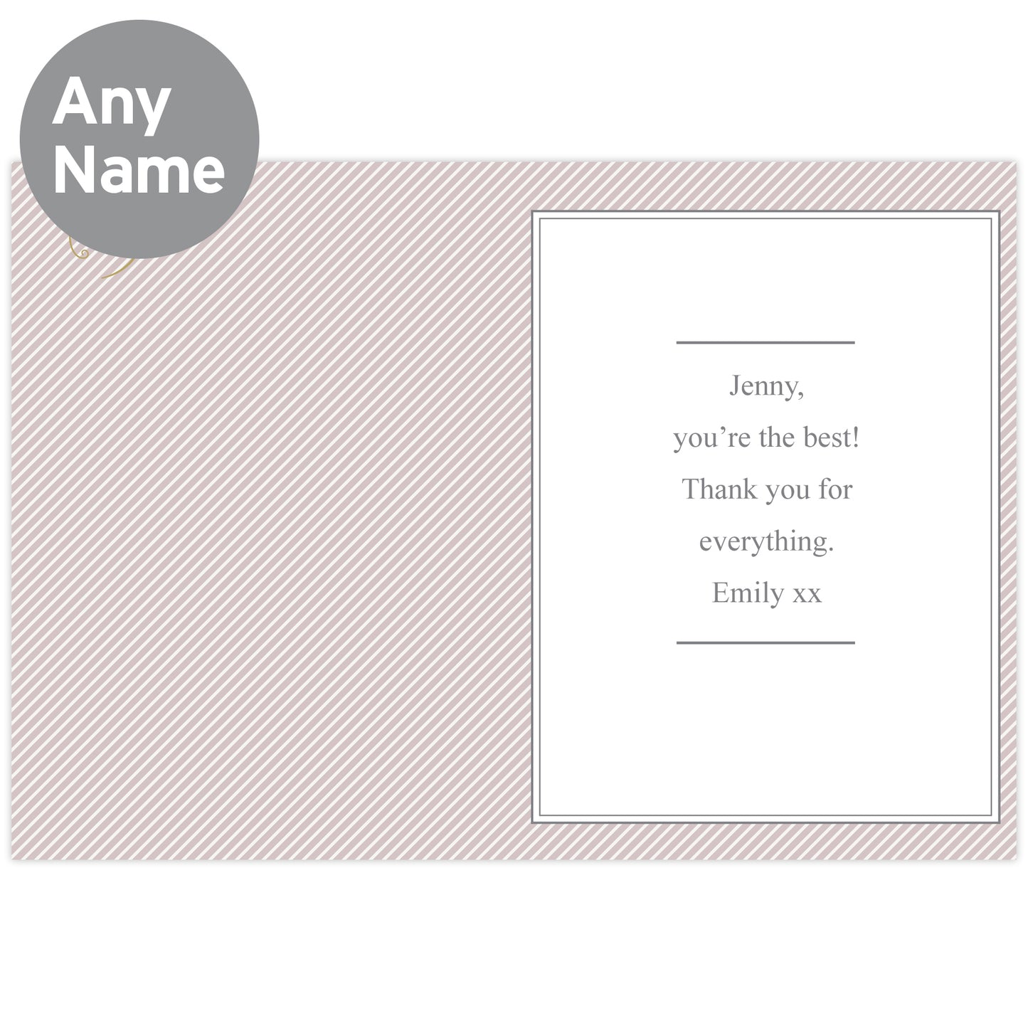 Personalised I Am Glad... Godmother Card - MK&JD Gifts