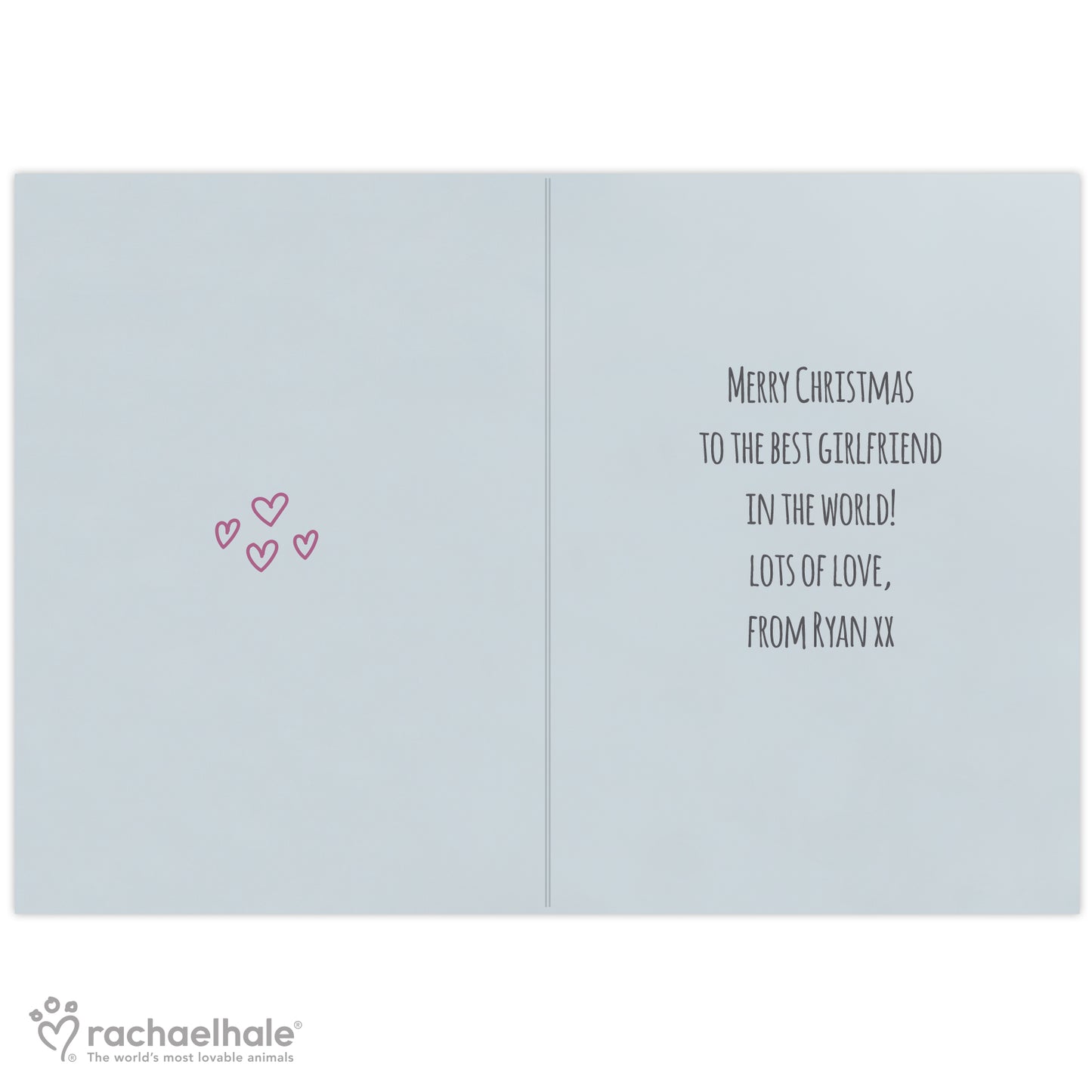 Personalised Rachael Hale Terrier Christmas Card - MK&JD Gifts
