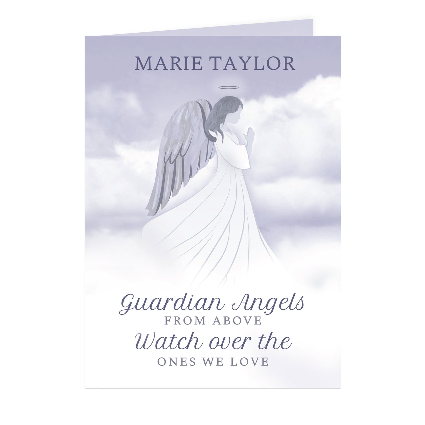 Personalised Guardian Angel Card - MK&JD Gifts