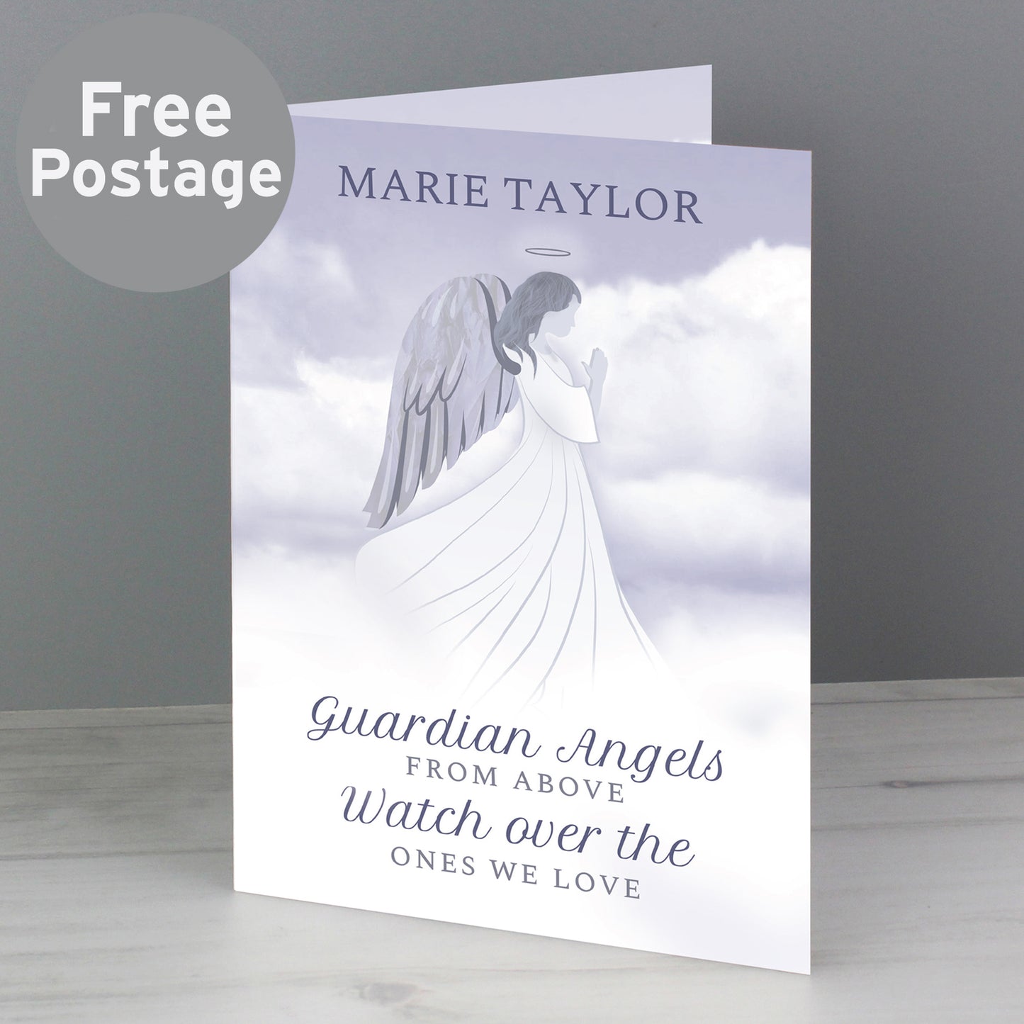 Personalised Guardian Angel Card - MK&JD Gifts