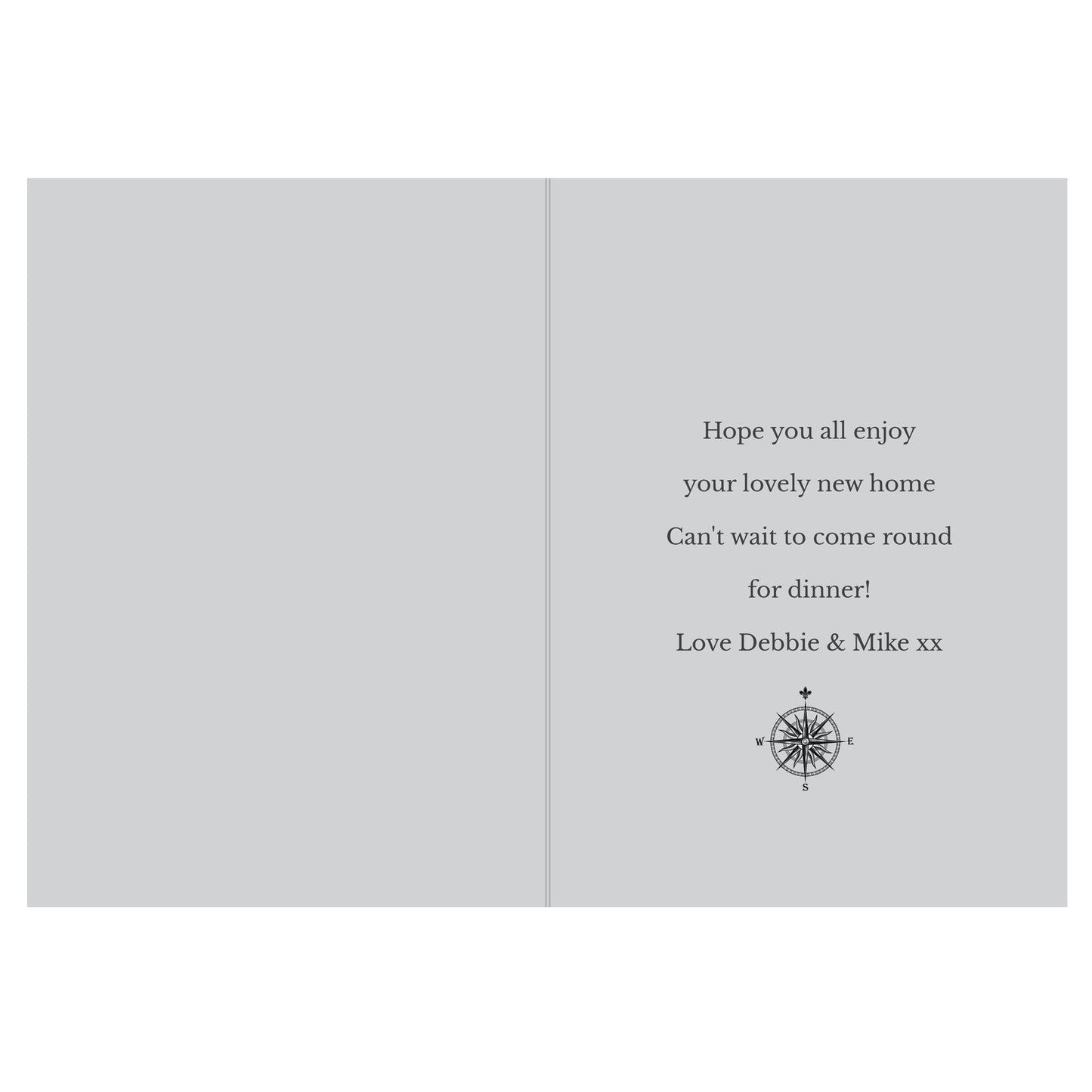 Personalised 1805 - 1874 Old Series Map Compass Card - MK&JD Gifts