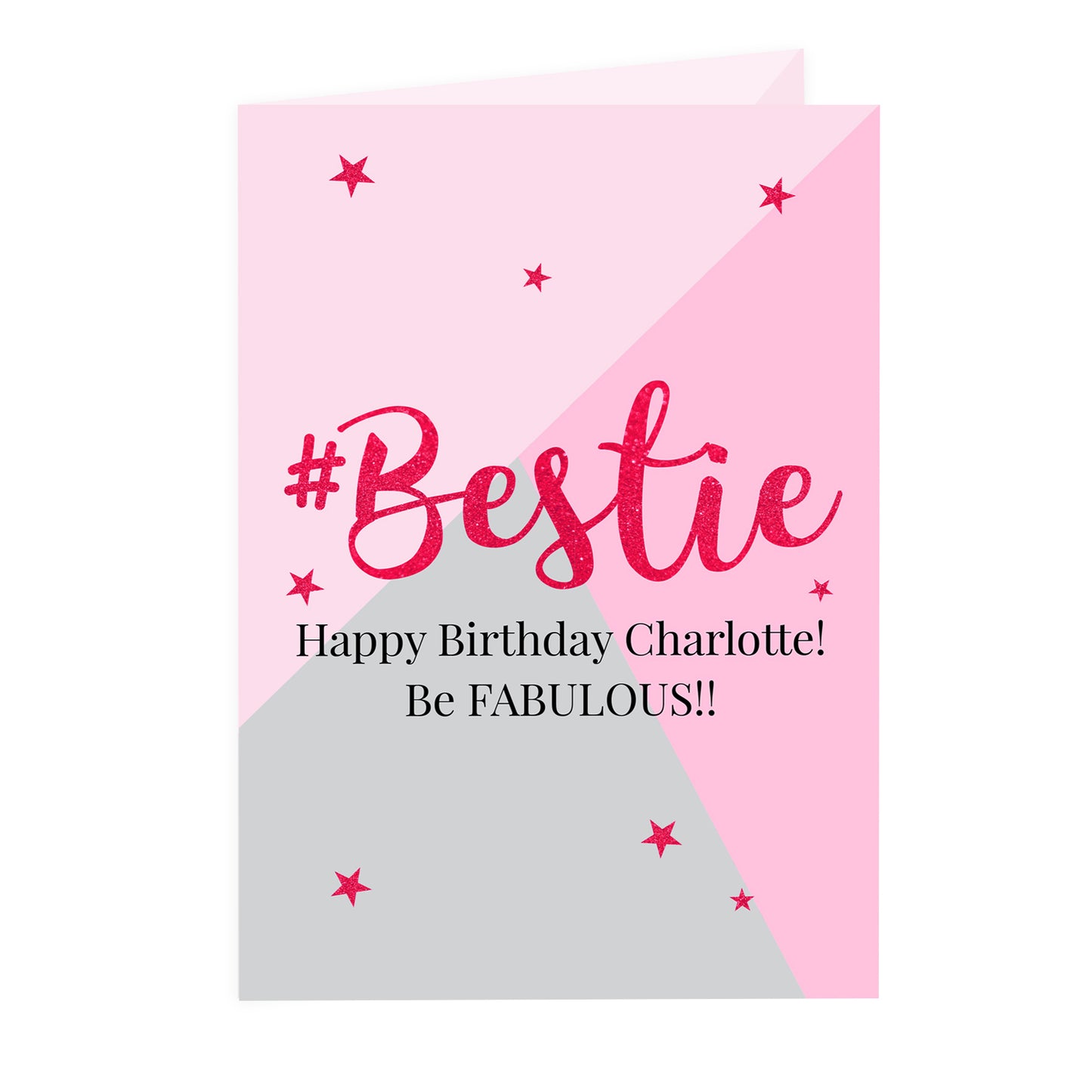 Personalised #Bestie Card - MK&JD Gifts