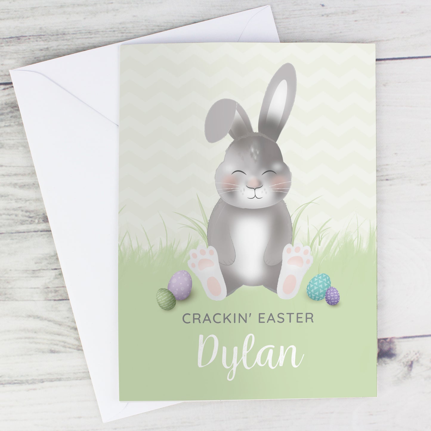 Personalised Easter Bunny Card - MK&JD Gifts