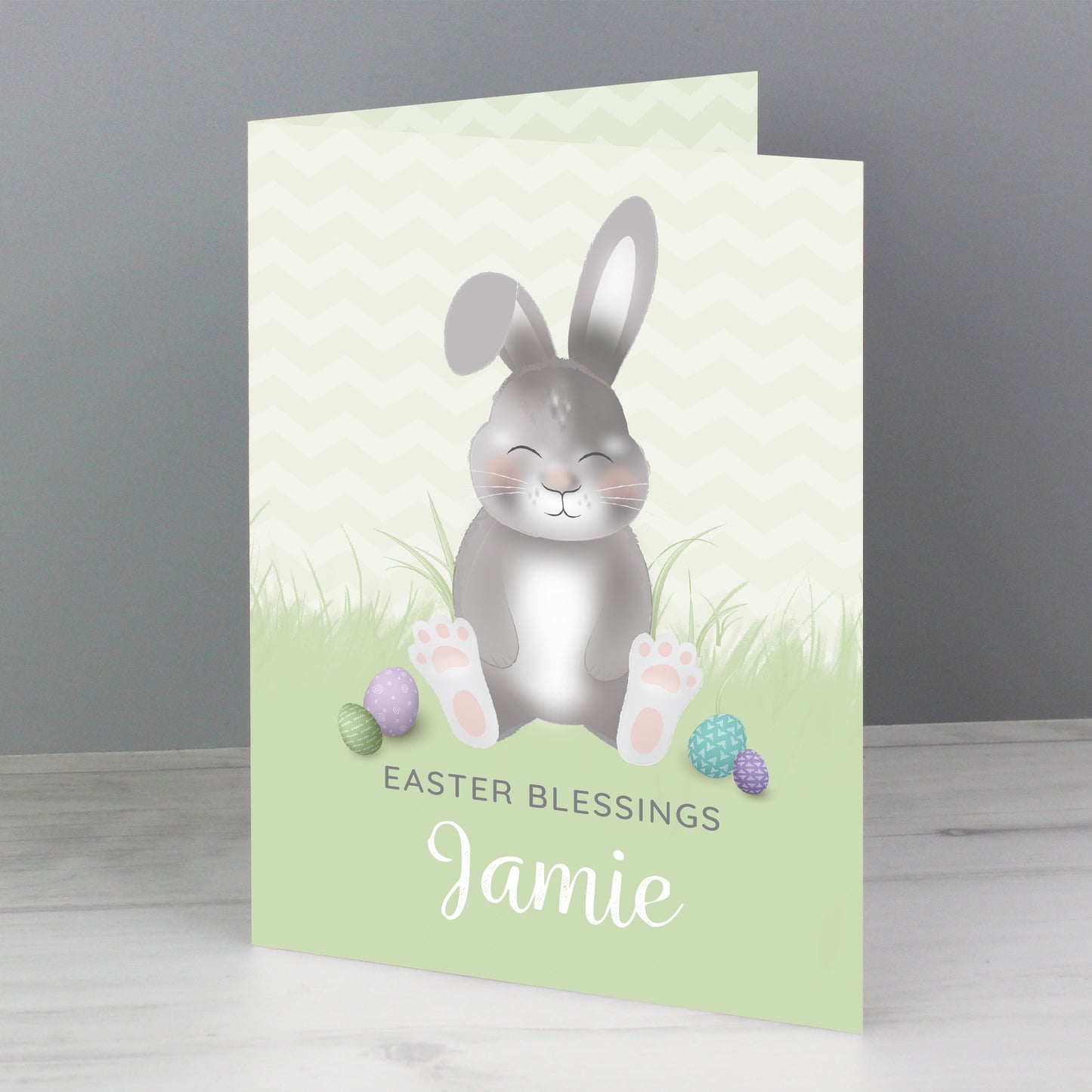 Personalised Easter Bunny Card - MK&JD Gifts