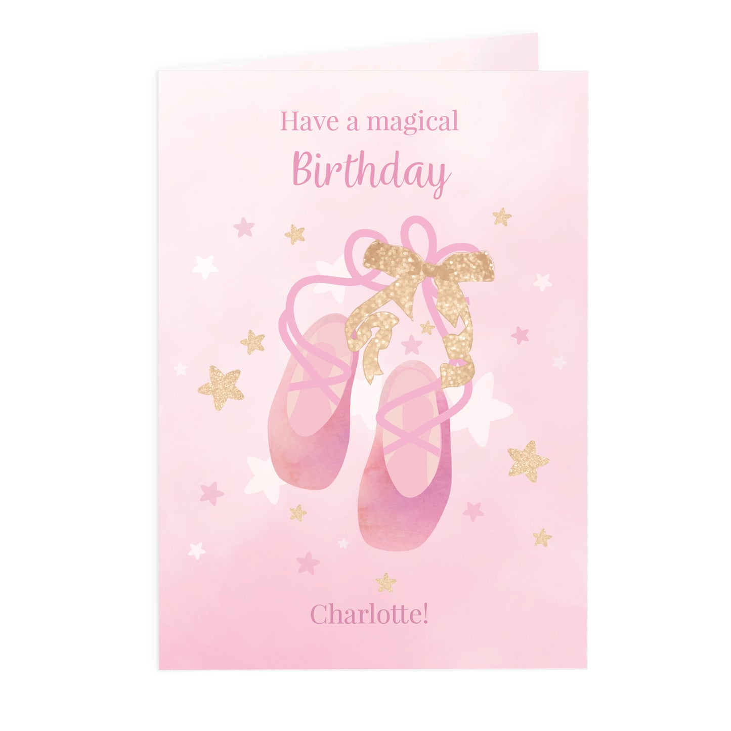 Personalised Swan Lake Ballet Card - MK&JD Gifts
