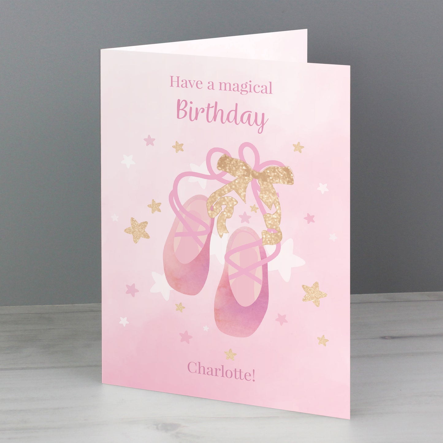 Personalised Swan Lake Ballet Card - MK&JD Gifts