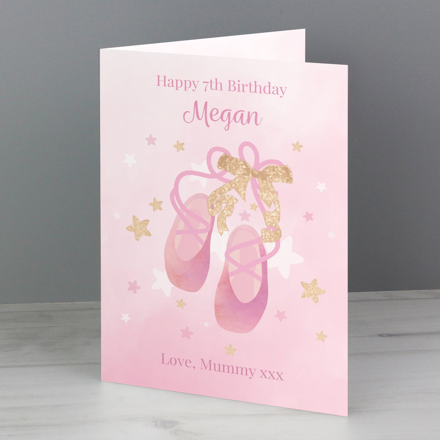 Personalised Swan Lake Ballet Card - MK&JD Gifts