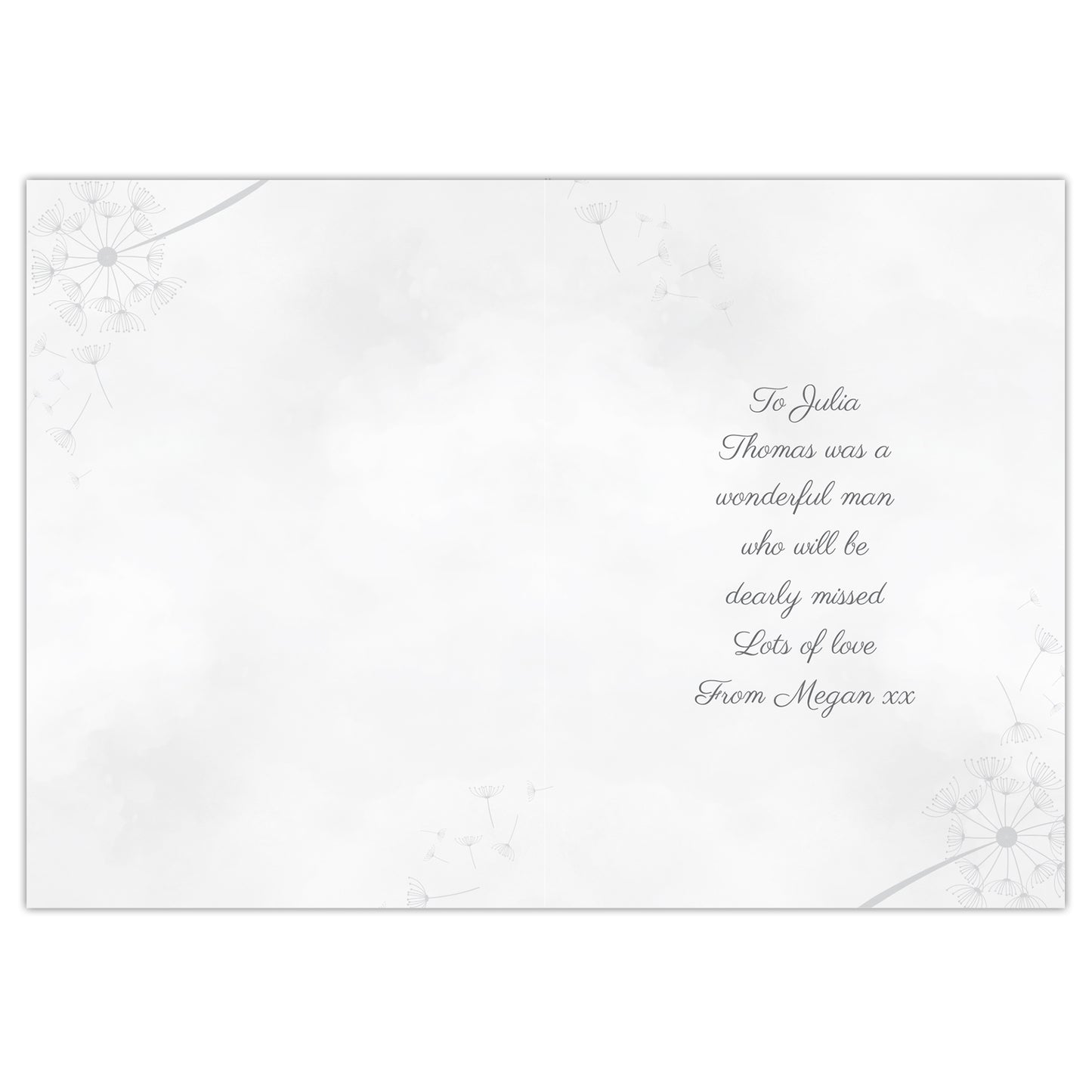 Personalised Deepest Sympathy Card - MK&JD Gifts