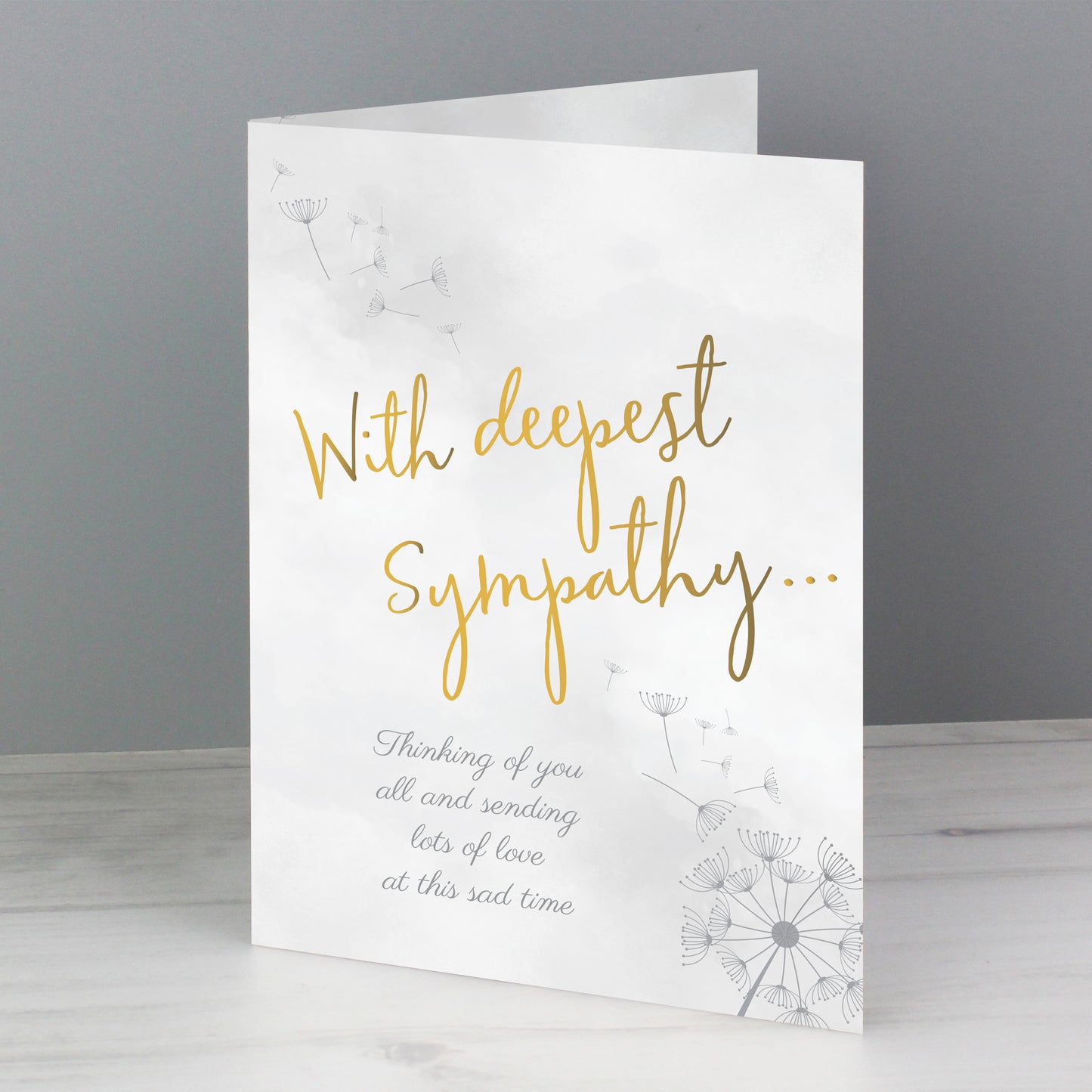 Personalised Deepest Sympathy Card - MK&JD Gifts