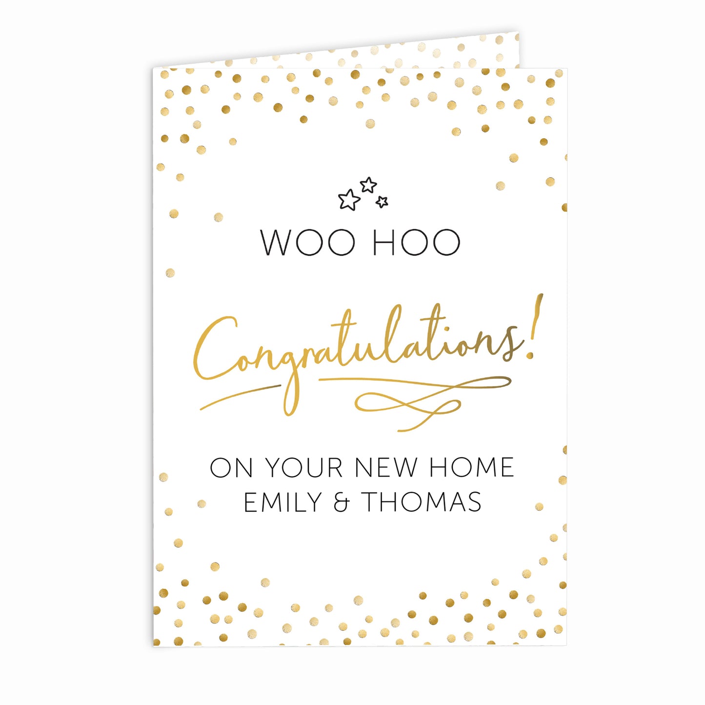 Personalised Congratulations Card - MK&JD Gifts