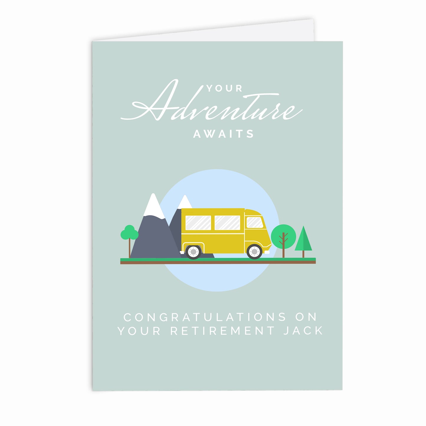 Personalised Leaving Retirement Adventure Card - MK&JD Gifts