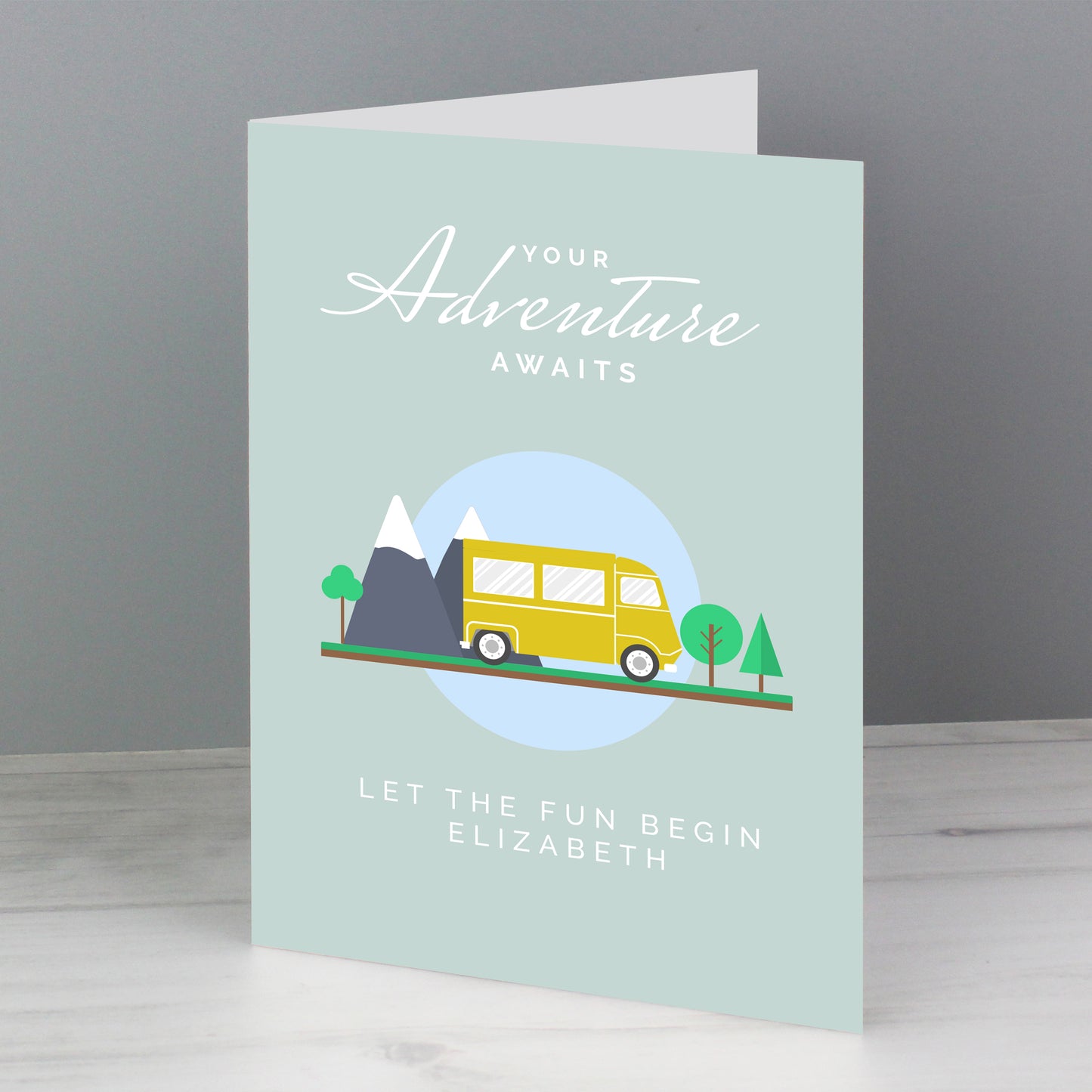 Personalised Leaving Retirement Adventure Card - MK&JD Gifts