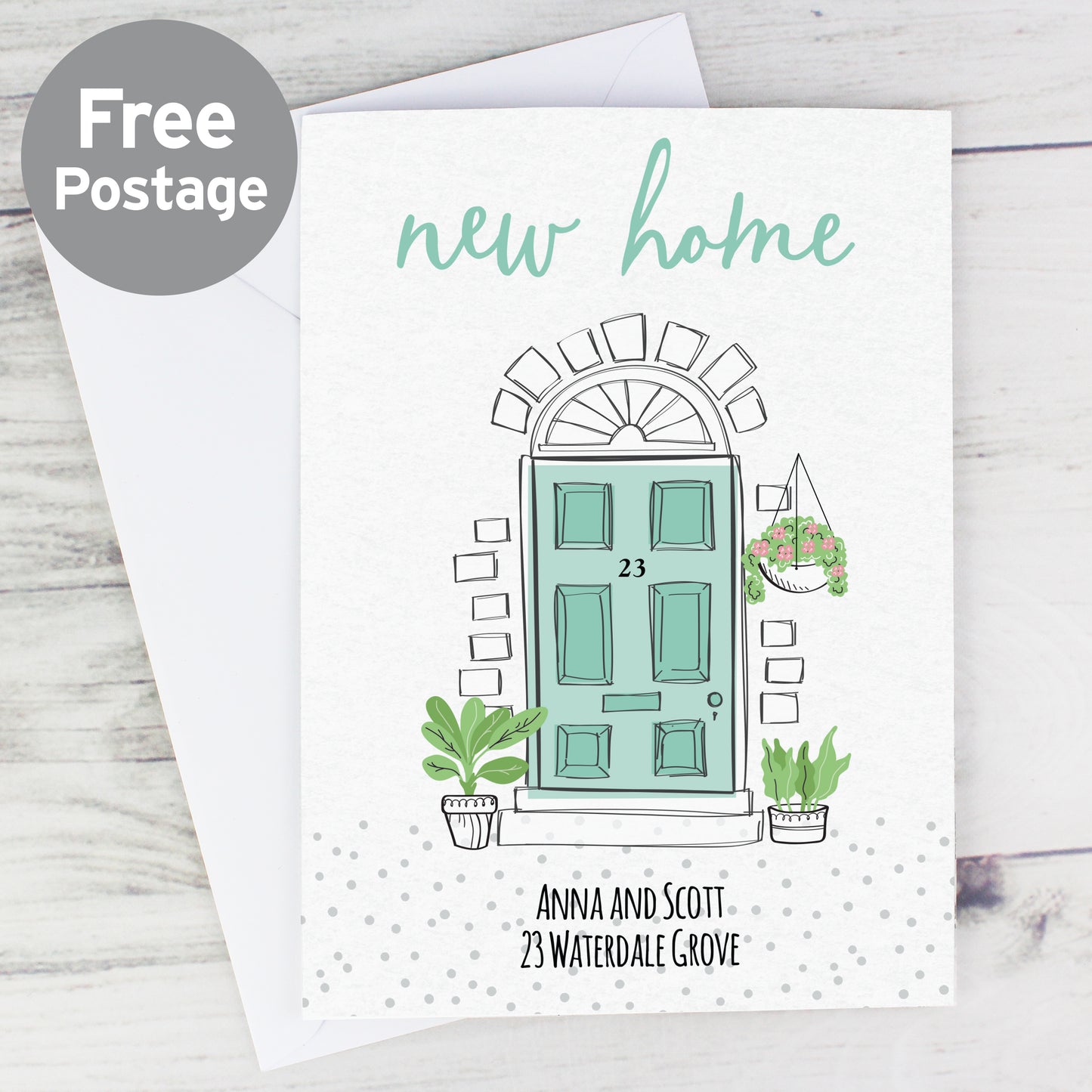 Personalised New Home Card - MK&JD Gifts
