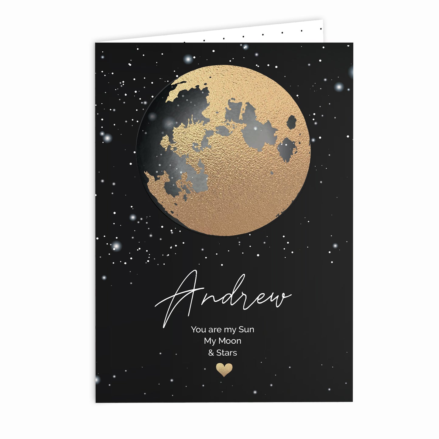 Personalised You Are My Sun My Moon Card - MK&JD Gifts