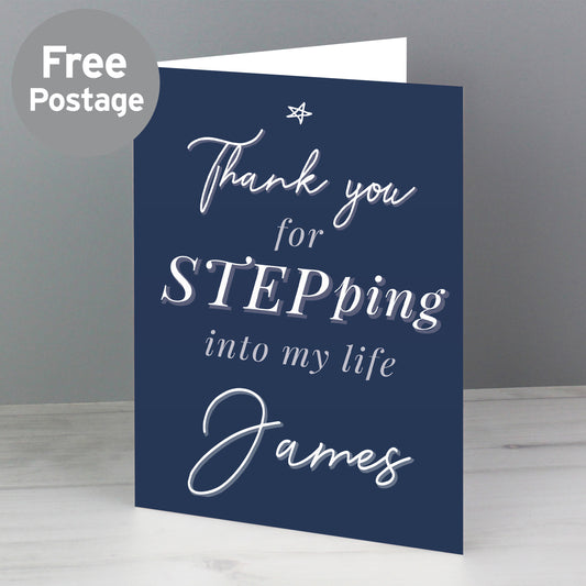 Personalised Stepdad Card - MK&JD Gifts