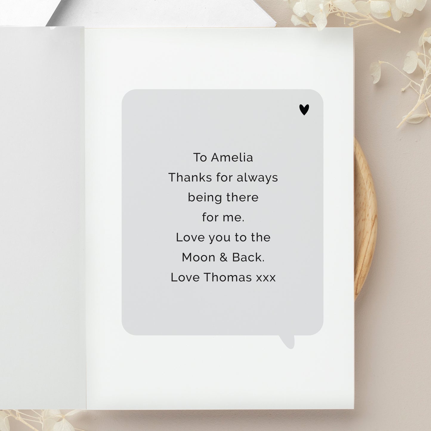 Personalised Love You Photo Upload Greeting Card - MK&JD Gifts