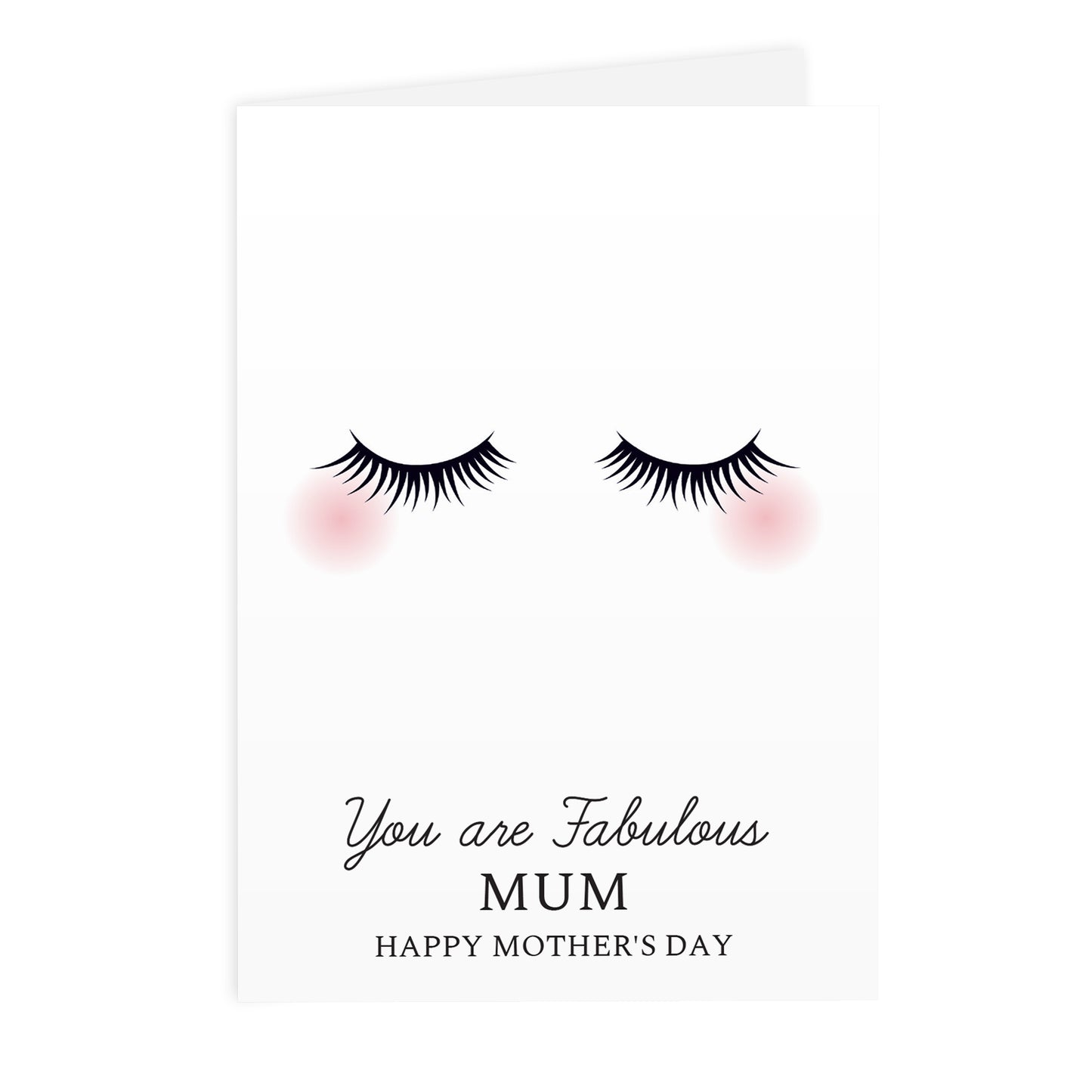 Personalised Eyelashes Card - MK&JD Gifts
