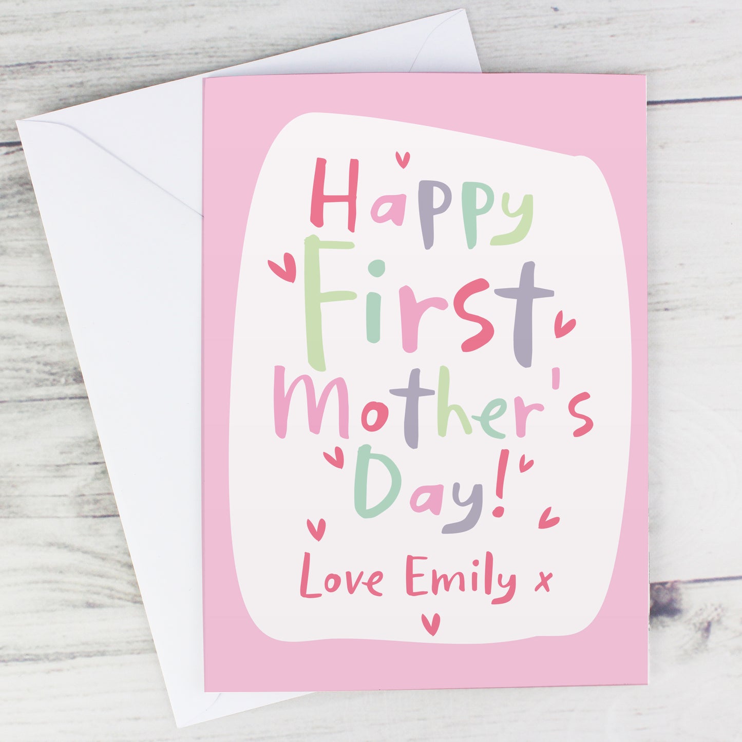 Personalised Happy First Mother's Day Card - MK&JD Gifts