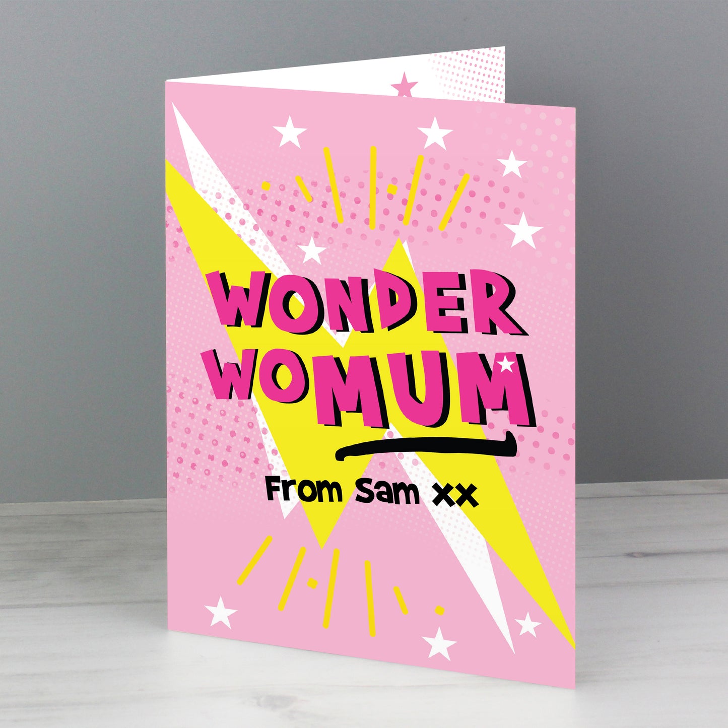 Personalised Wonder WoMum Card - MK&JD Gifts