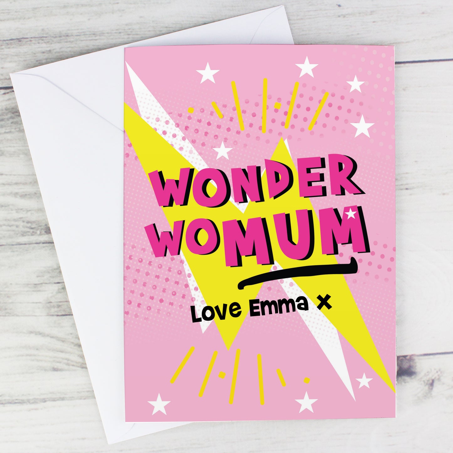 Personalised Wonder WoMum Card - MK&JD Gifts
