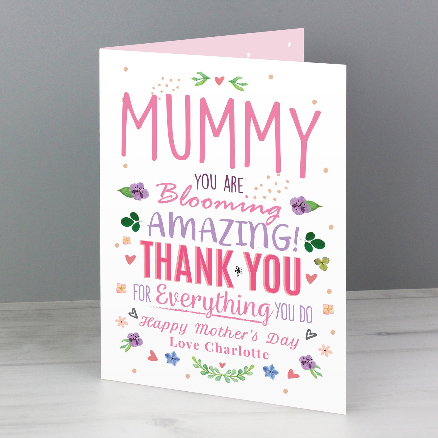 Personalised You Are Blooming Amazing Card - MK&JD Gifts