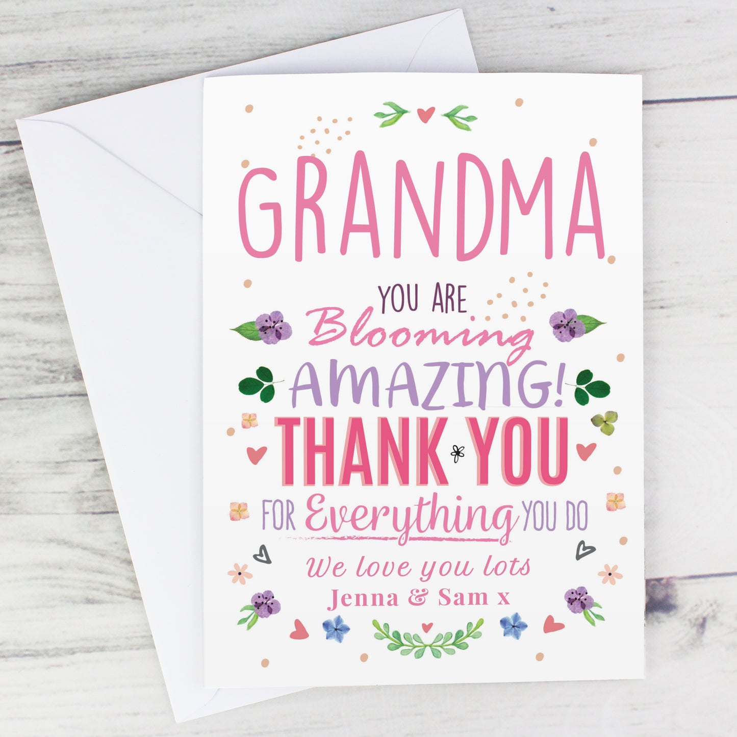 Personalised You Are Blooming Amazing Card - MK&JD Gifts