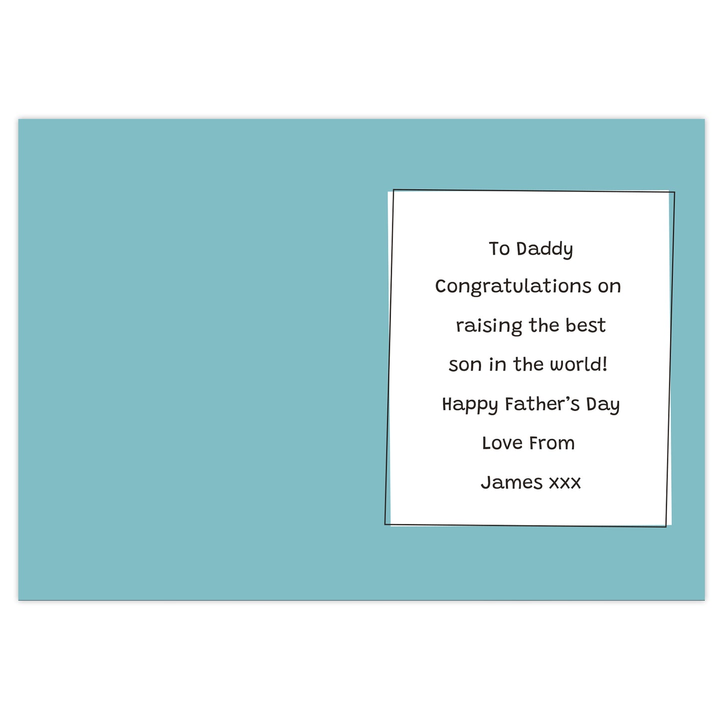 Personalised Well Done Dad... Card - MK&JD Gifts
