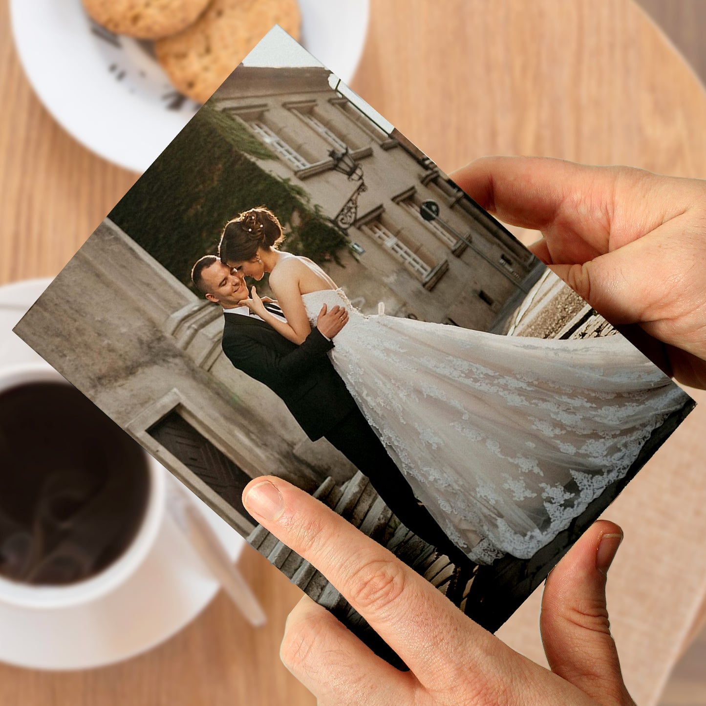 Personalised Photo Upload Card - Gaegu Font - MK&JD Gifts