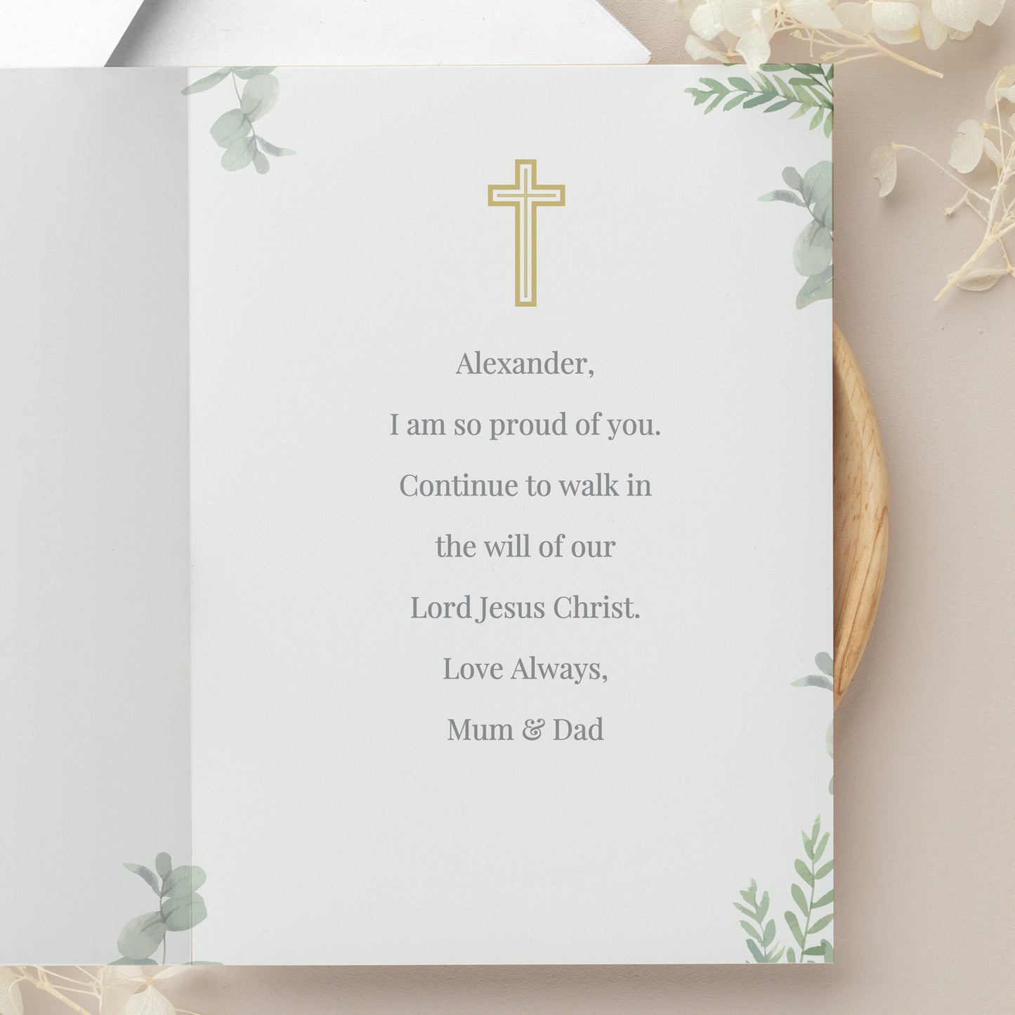 Personalised First Holy Communion Card - MK&JD Gifts