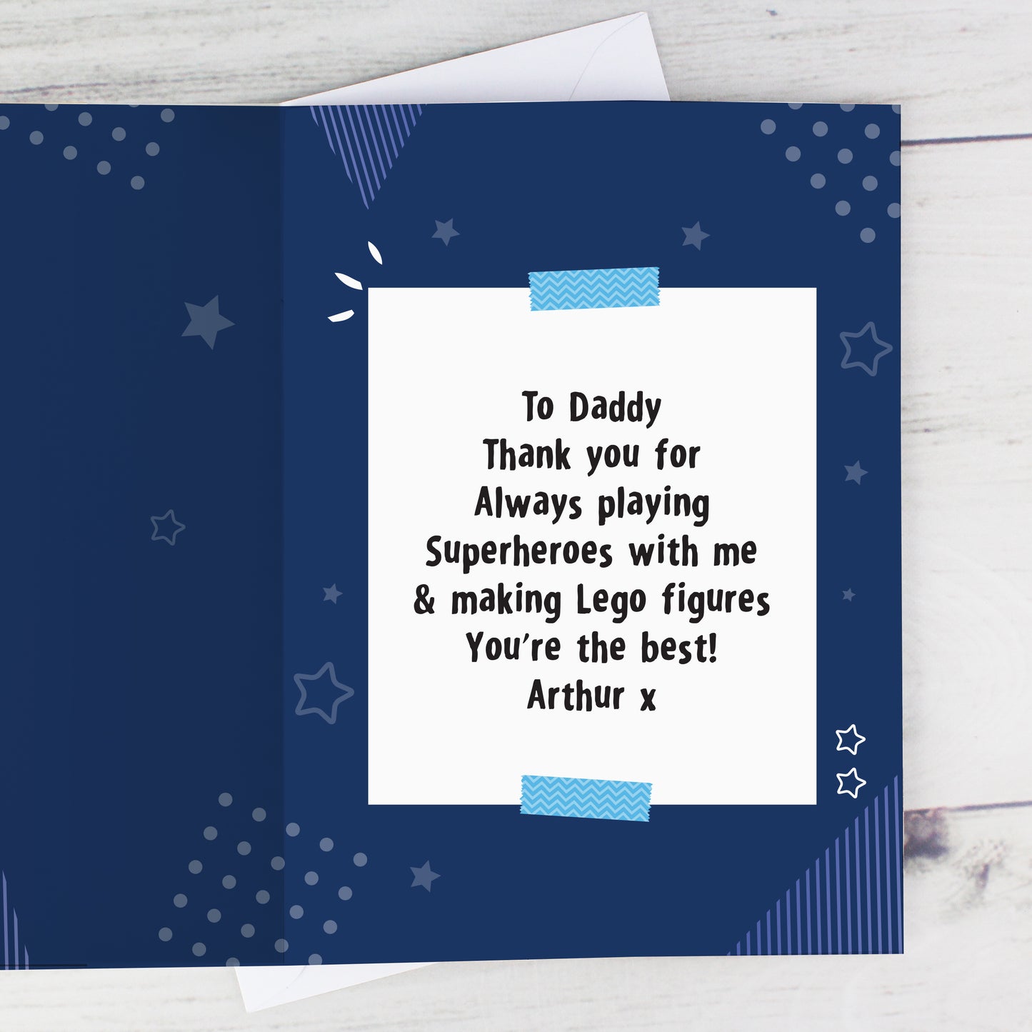 Personalised Polaroid Photo Upload Card - MK&JD Gifts