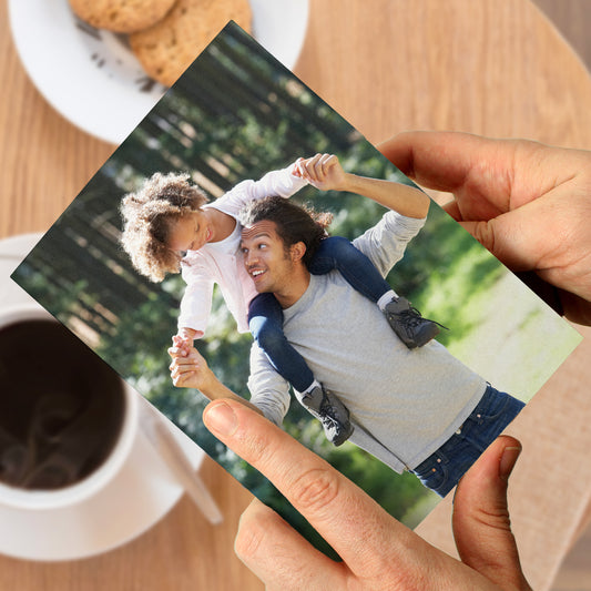 Personalised Photo Upload Card - Display Font - MK&JD Gifts