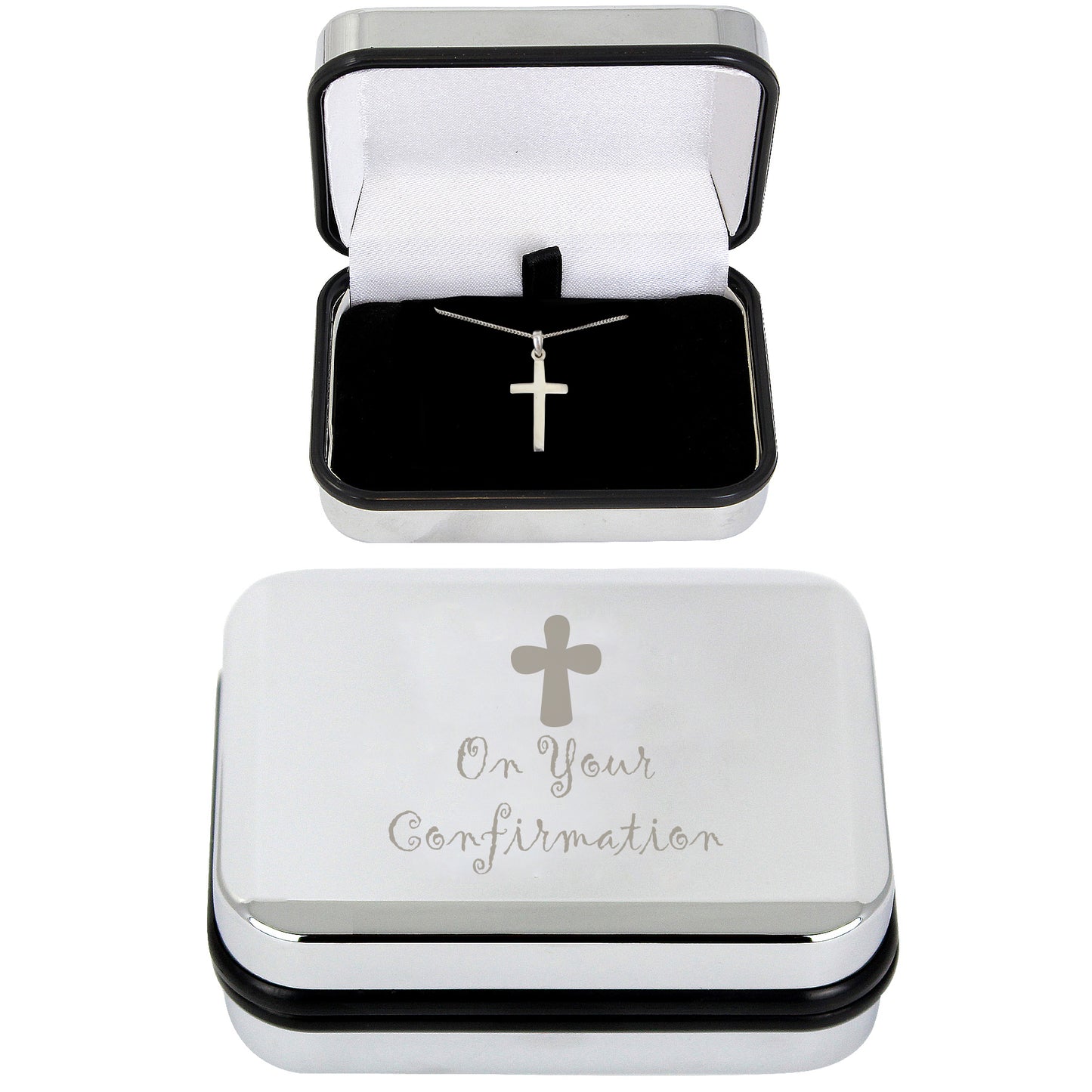 Confirmation Cross Necklace Box - MK&JD Gifts