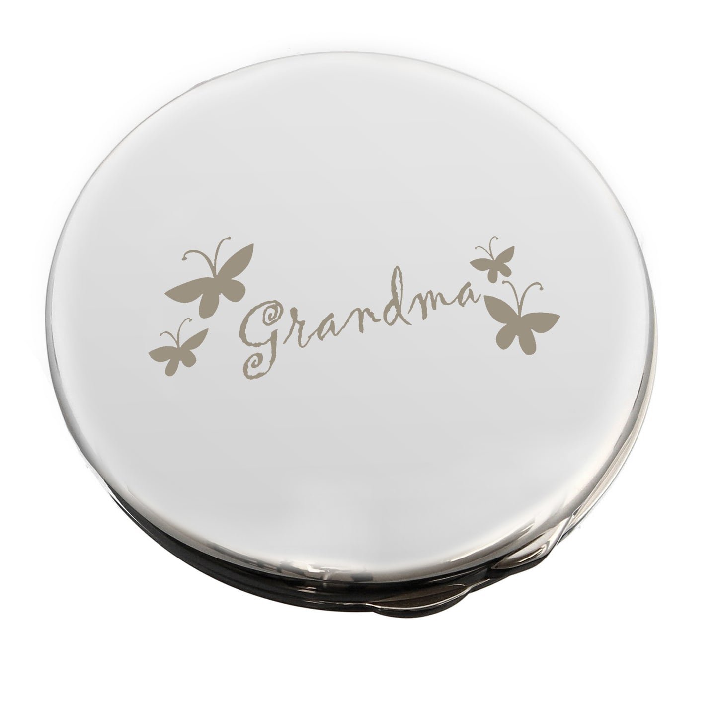 Grandma Round Compact Mirror - MK&JD Gifts