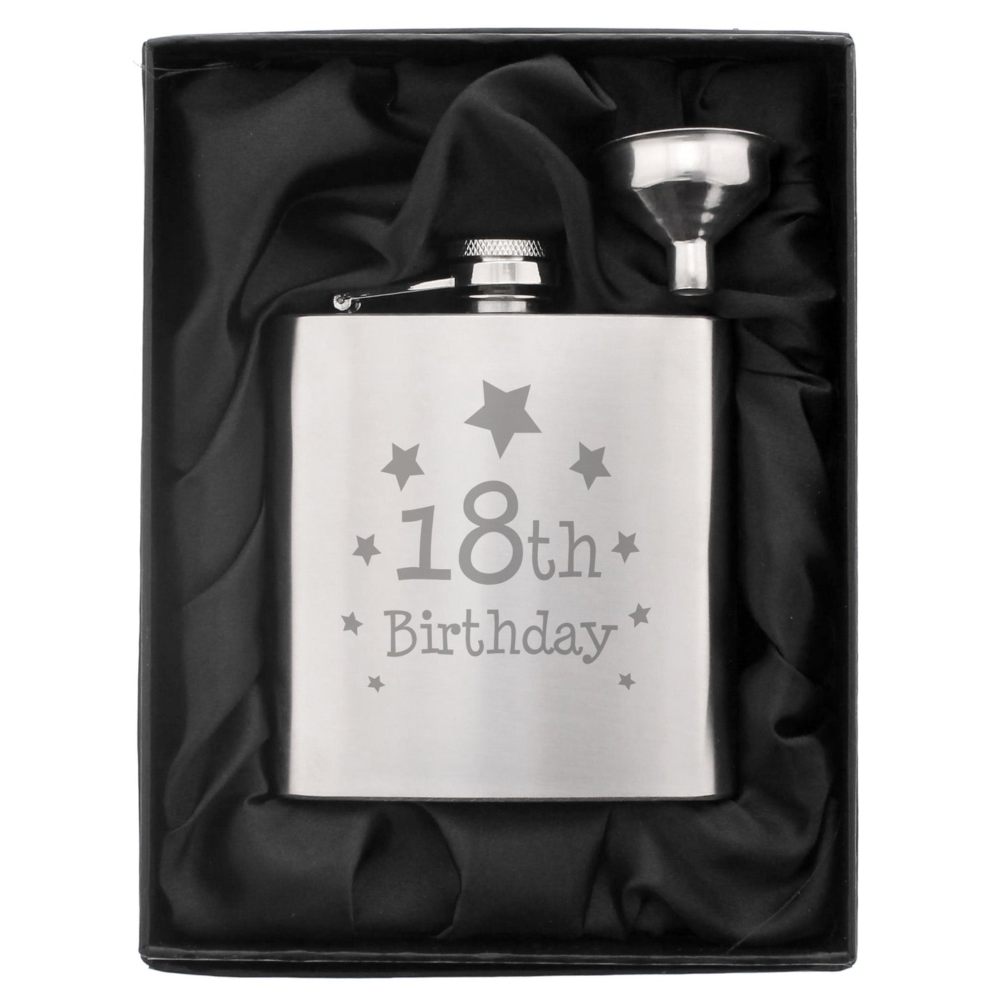 18th Birthday Hip Flask - MK&JD Gifts