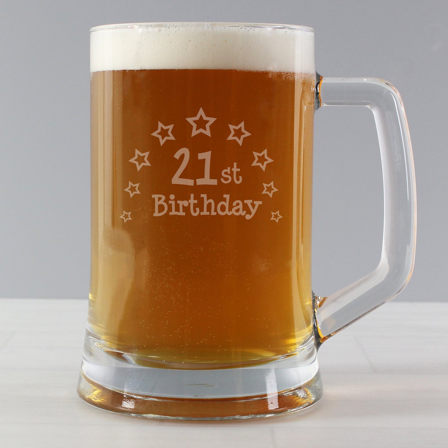 21st Birthday Stern Tankard - MK&JD Gifts