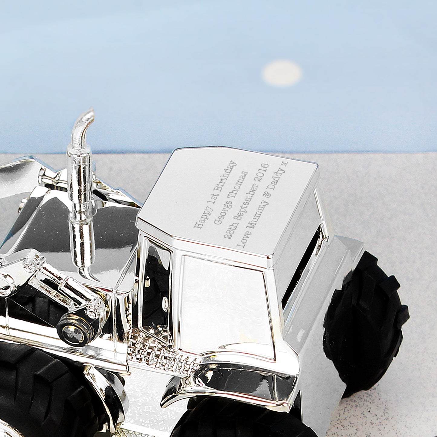 Personalised Digger Money Box - MK&JD Gifts