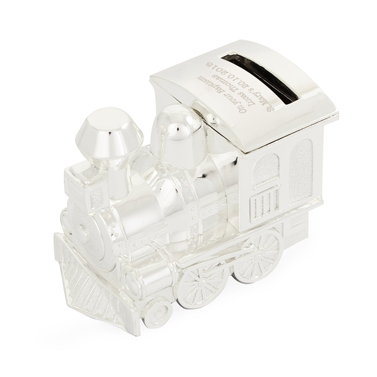 Personalised Train Money Box - MK&JD Gifts
