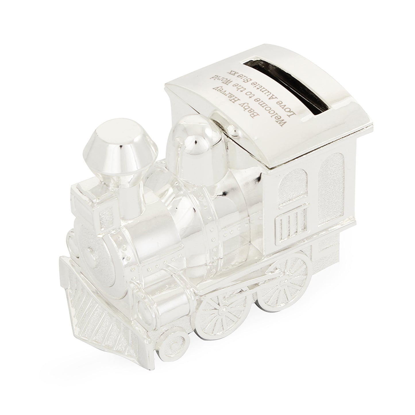 Personalised Train Money Box - MK&JD Gifts